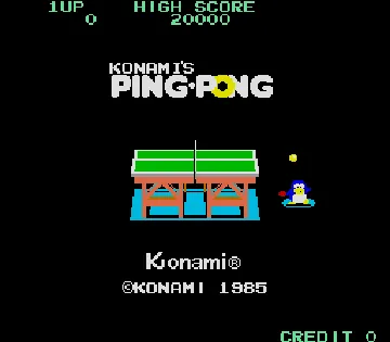 Ping Pong screen shot title